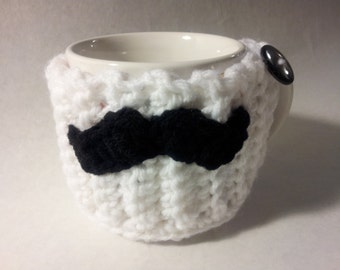 Mustache Coffee Cup Cozy (501)