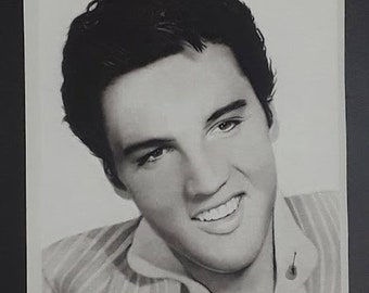 Elvis Presley 11x14 Fine Art Print y 5x7 Notecard