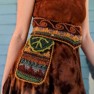Pattern: Enchanted Corset Belt / Underbust with skirt stays and pocket / Renaissance Faire Garb