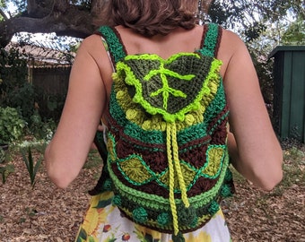 Pattern: Elemental Drawstring Bag