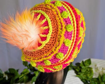 Citrus Crush / Voyager Beanie