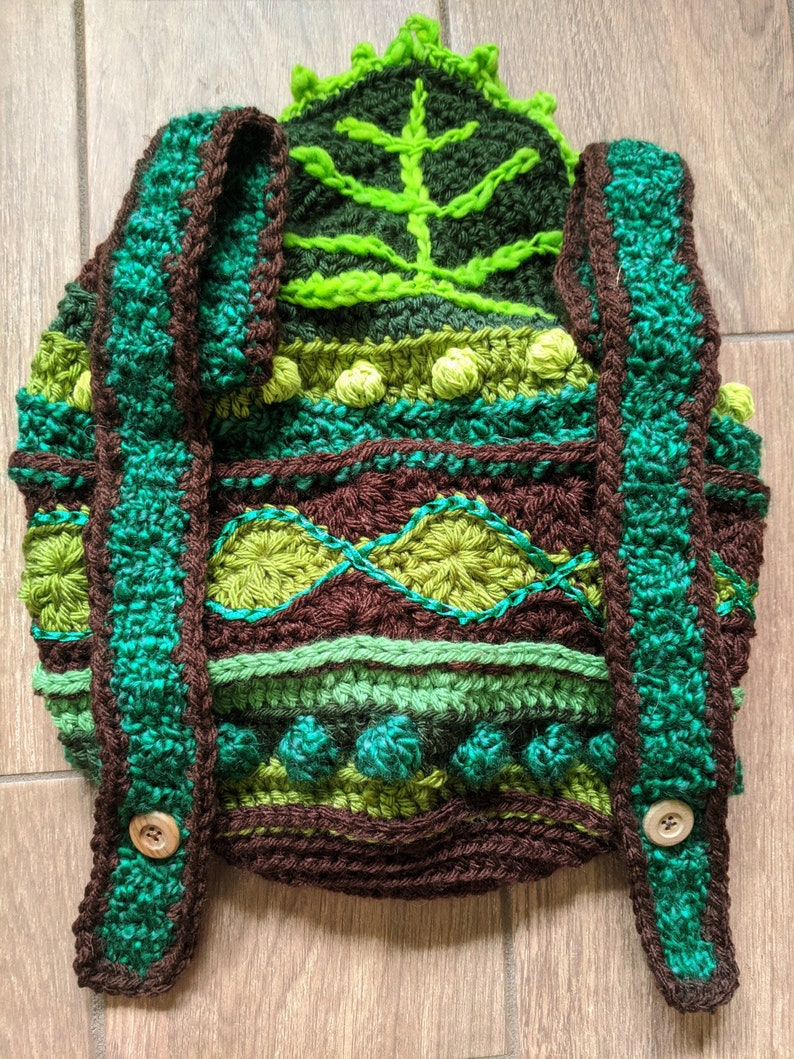 Pattern: Elemental Drawstring Bag image 7