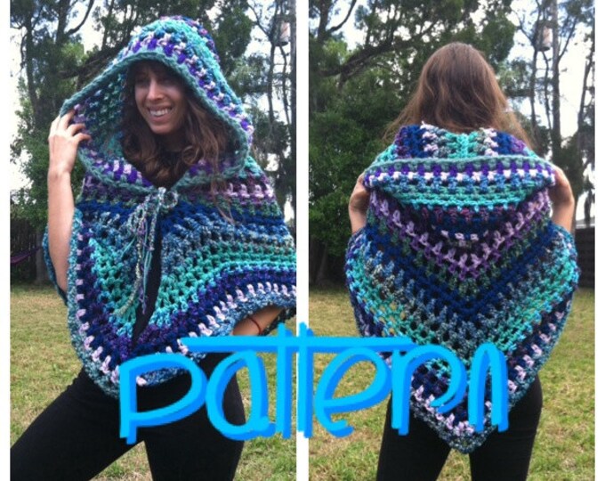 softies hooded shawl