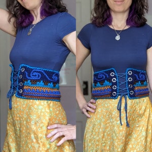 Pattern: Enchanted Corset Belt / Underbust with skirt stays and pocket / Renaissance Faire Garb image 9