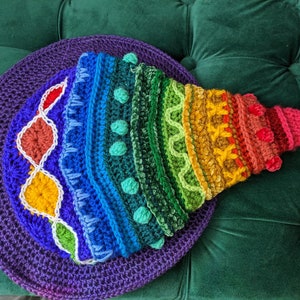 Pattern: Spellworker Witch's Hat / Crochet pointed witch hat image 9