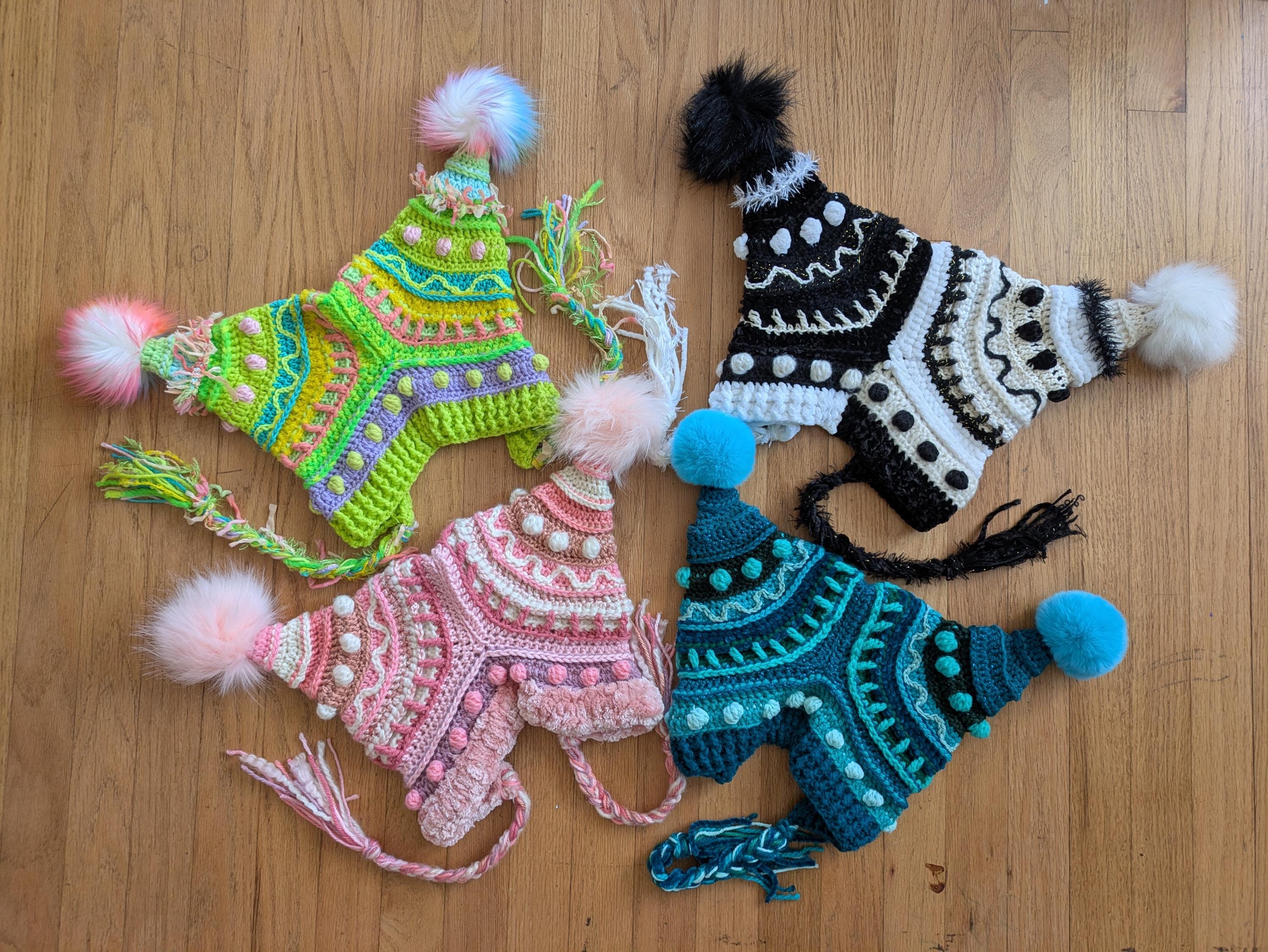 Bard Beanie / Crochet Jester Hat Pattern / PDF Download - Etsy