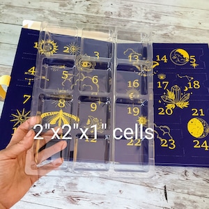 Advent Calendar Box / DIY Wholesale Bulk Packaging / Fill your own advent / Witch crystal astrology theme image 4