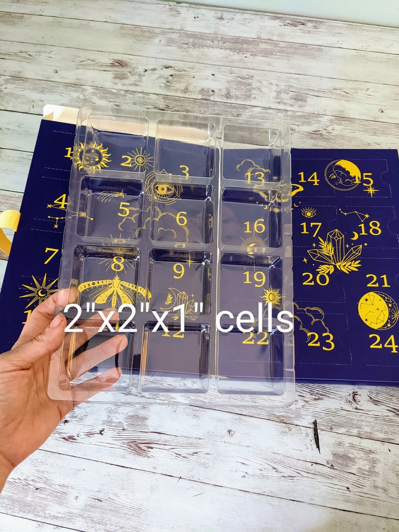 Advent Calendar Box / DIY Wholesale Bulk Packaging / Fill your own advent / Witch crystal astrology theme image 4