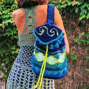 Pattern: Elemental Drawstring Bag image 9