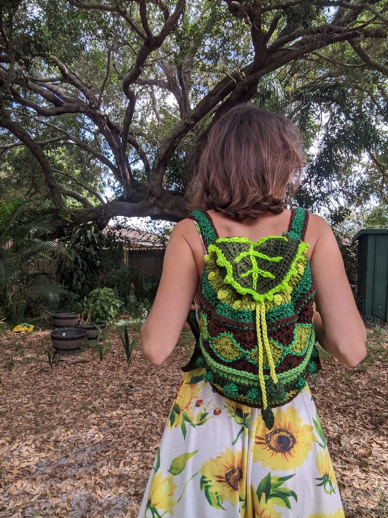 Pattern: Elemental Drawstring Bag image 4