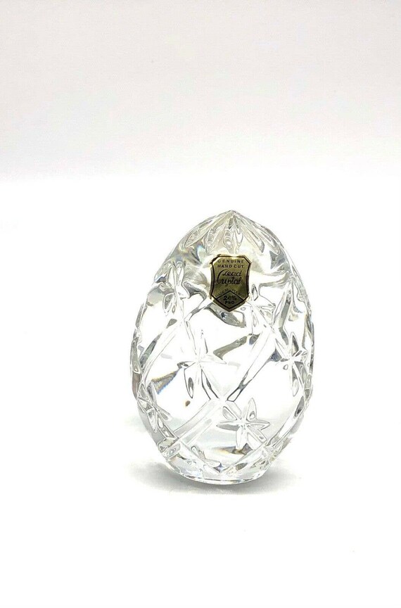 vintage cut glass lead Gem