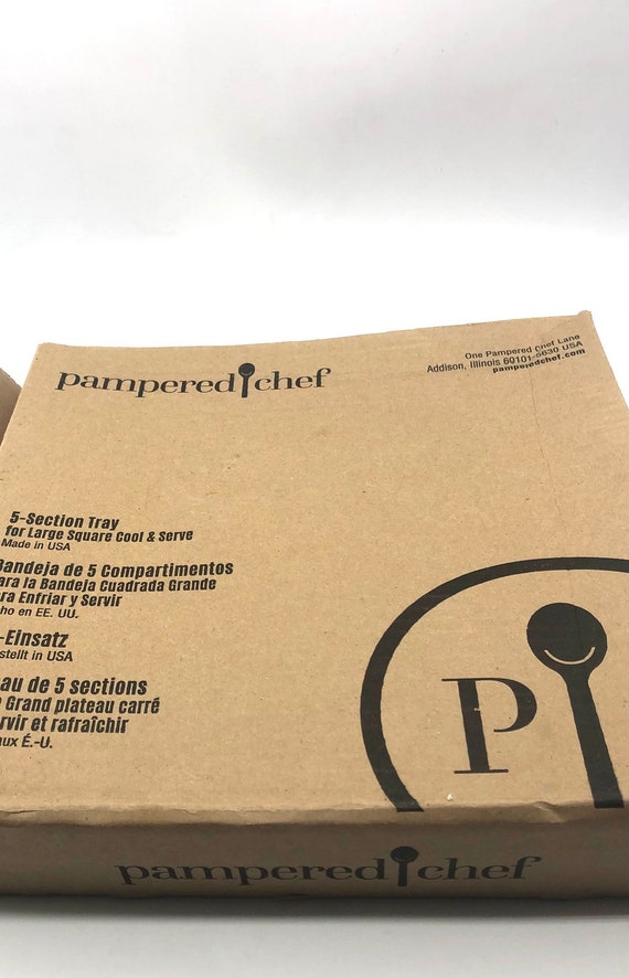 Pampered chef 5 section tray new arrivals