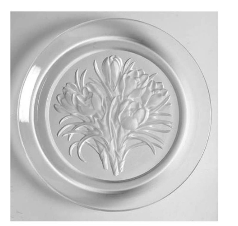 HOYA Japan Flower of the Month Crystal Plate Etsy