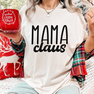 Mamãe Noel SVG, Moletom Mamãe Noel SVG, Camisa De Natal SVG Mamãe Noel Cricut Silhueta Sublimação Natal Svg Pdf