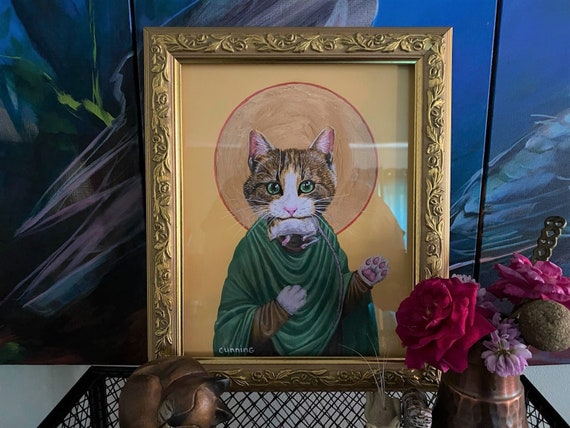 Saint Kitty of Unwanted Gifts and Murder - Etsy