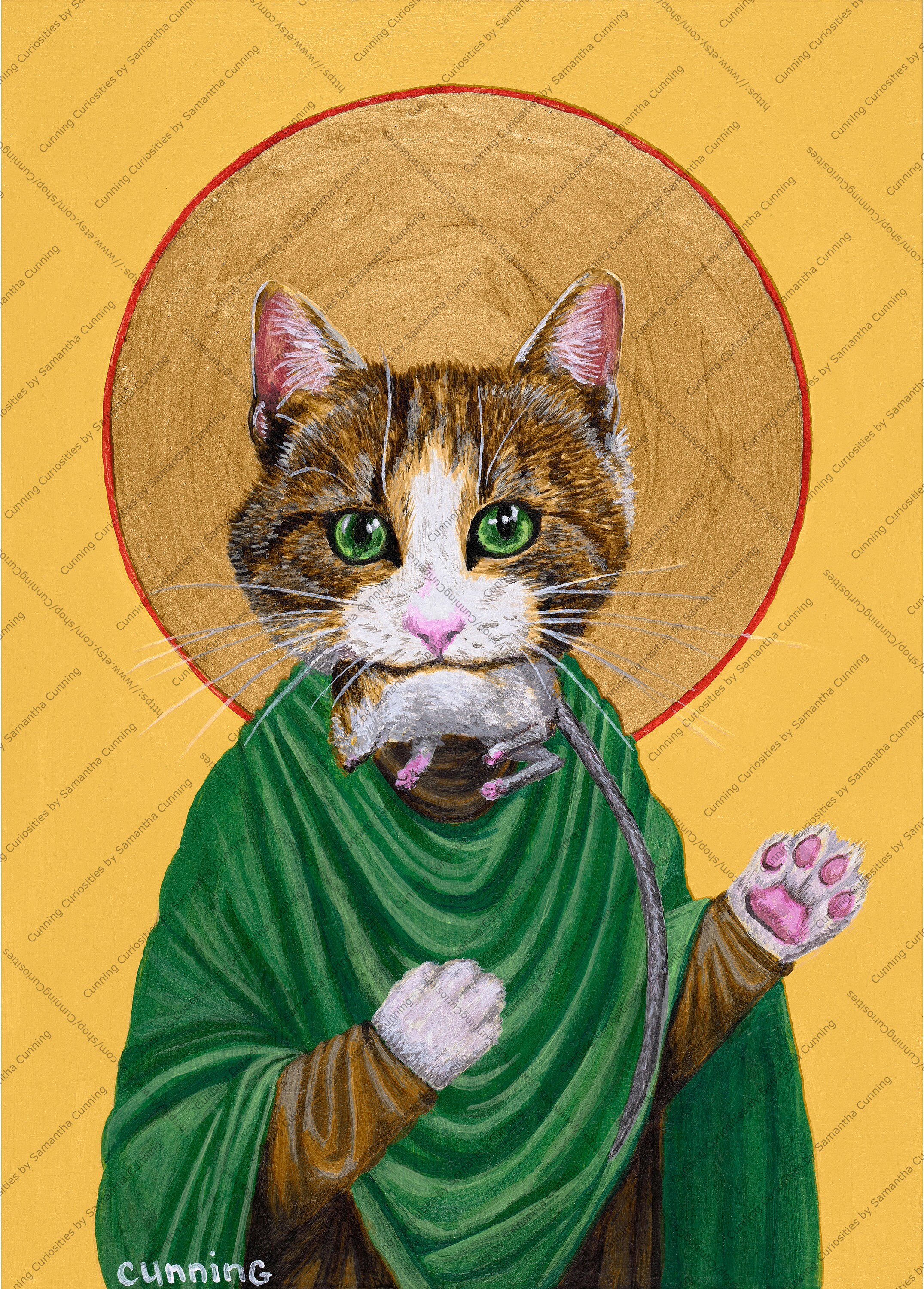 Saint Kitty of Unwanted Gifts and Murder - Etsy