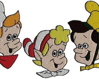 Crispy Elves  Machine Embroidery Designs