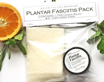 Aromatherapy Plantar Fasciitis Salve Natural Healing Castor Salve Foot Injury Foot Pain Organic Ingredients Essential Oils Drug Free
