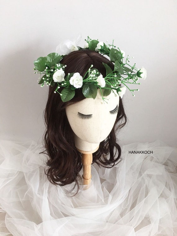 leaf flower crown