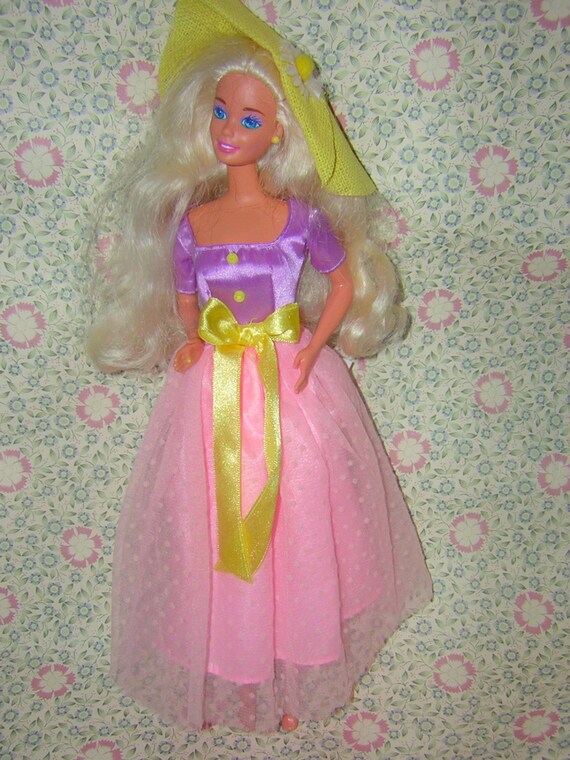 spring blossom barbie 1995