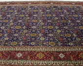 Superb Large rug, Oversize,rug 10x13 ft Vintage rug, Sarouk rug,heriz rug, wool rug, geometric floral rug,handmade rug,9.7x12.8 Kazak Carpet