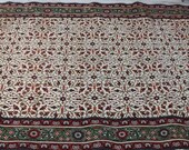 Vintage rug, 7x5 ft, floral rug, anatolian hereke rug, heriki rug, botanic rug, ushak wool rug, handknotted rug,antique rug, handmade rug