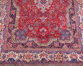 Superb rug, 13x9 ft rug, vintage rug , floral rug, handknotted rug ,living room rug, saloon rug, floor area rug ,large rug , beautiful rug