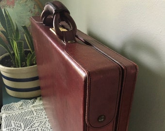 vintage hartmann belting leather briefcase
