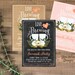 Love is Brewing Bridal Shower Invitation | Printable PDF or Printed | Coffee Themed Wedding Shower | Kraft | Chalkboard | Envelopes Included 