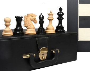 Capablanca Chess Set Weighted Wooden Chess Pieces from chessbazaar