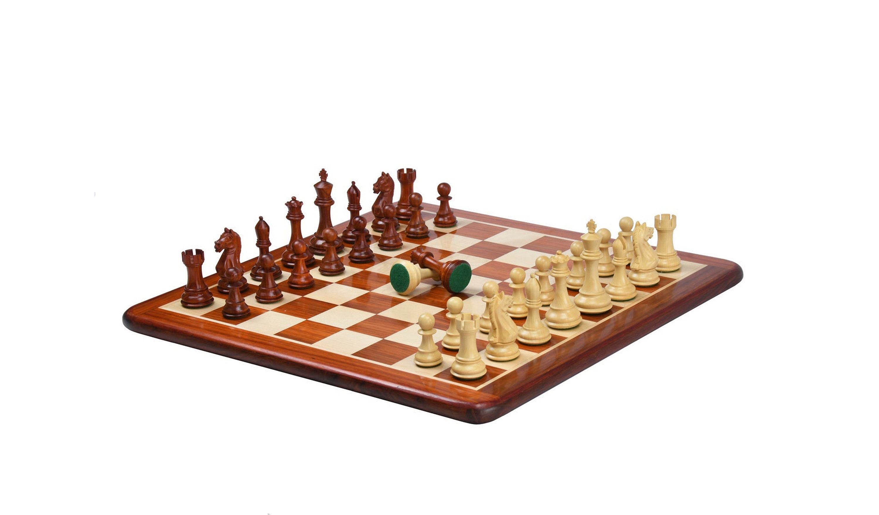 The Bridle Study Analysis Chess Pieces in Ebonized and Boxwood -   Denmark