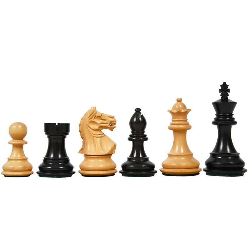 The Ultimate Grandmaster Series Wood Chess Set, Box, & Board Combination