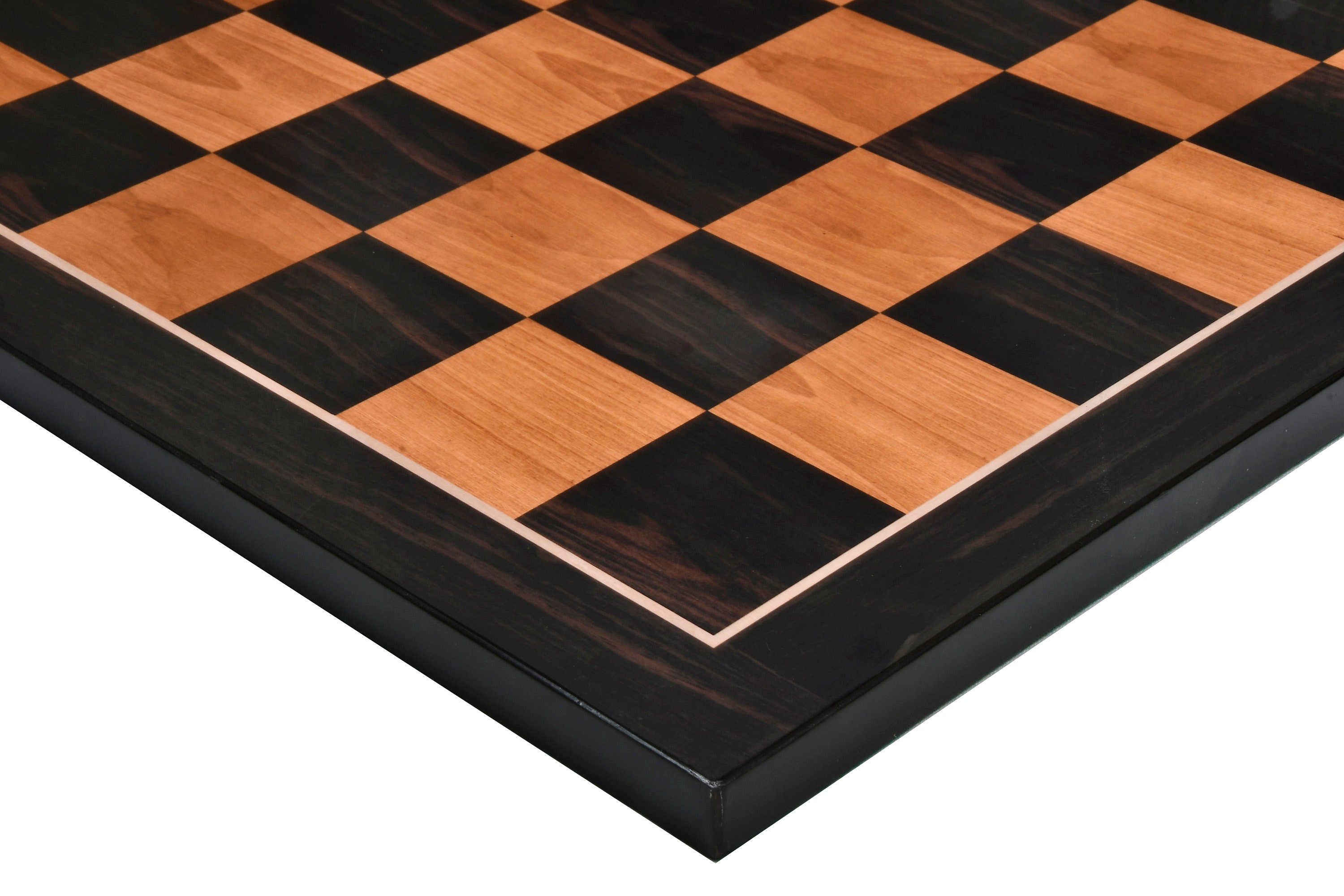 Deluxe Old Club Series Chess Set Ebony & Boxwood Pieces with Olive Wood &  Black Deluxe Board - 3.75 King