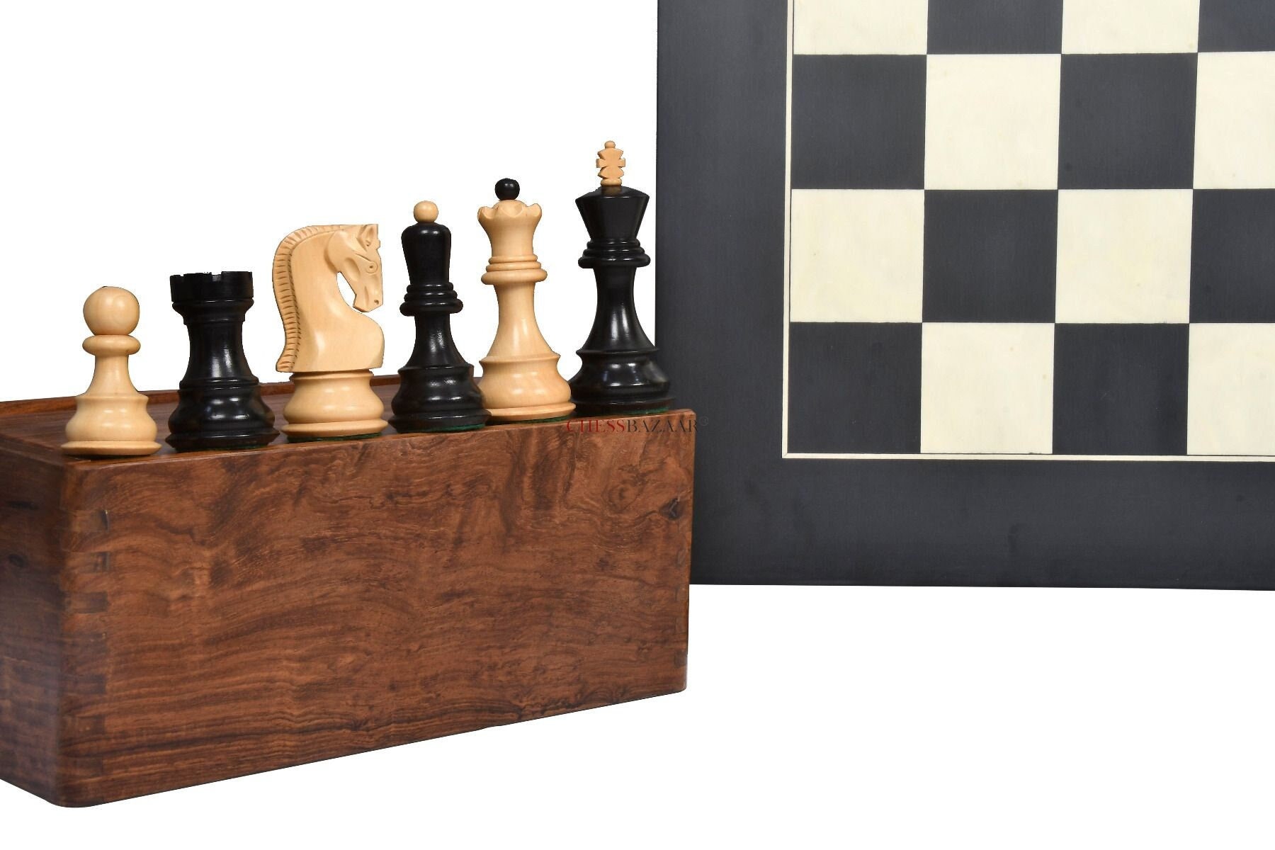 Capablanca Chess Set Weighted Wooden Chess Pieces from chessbazaar