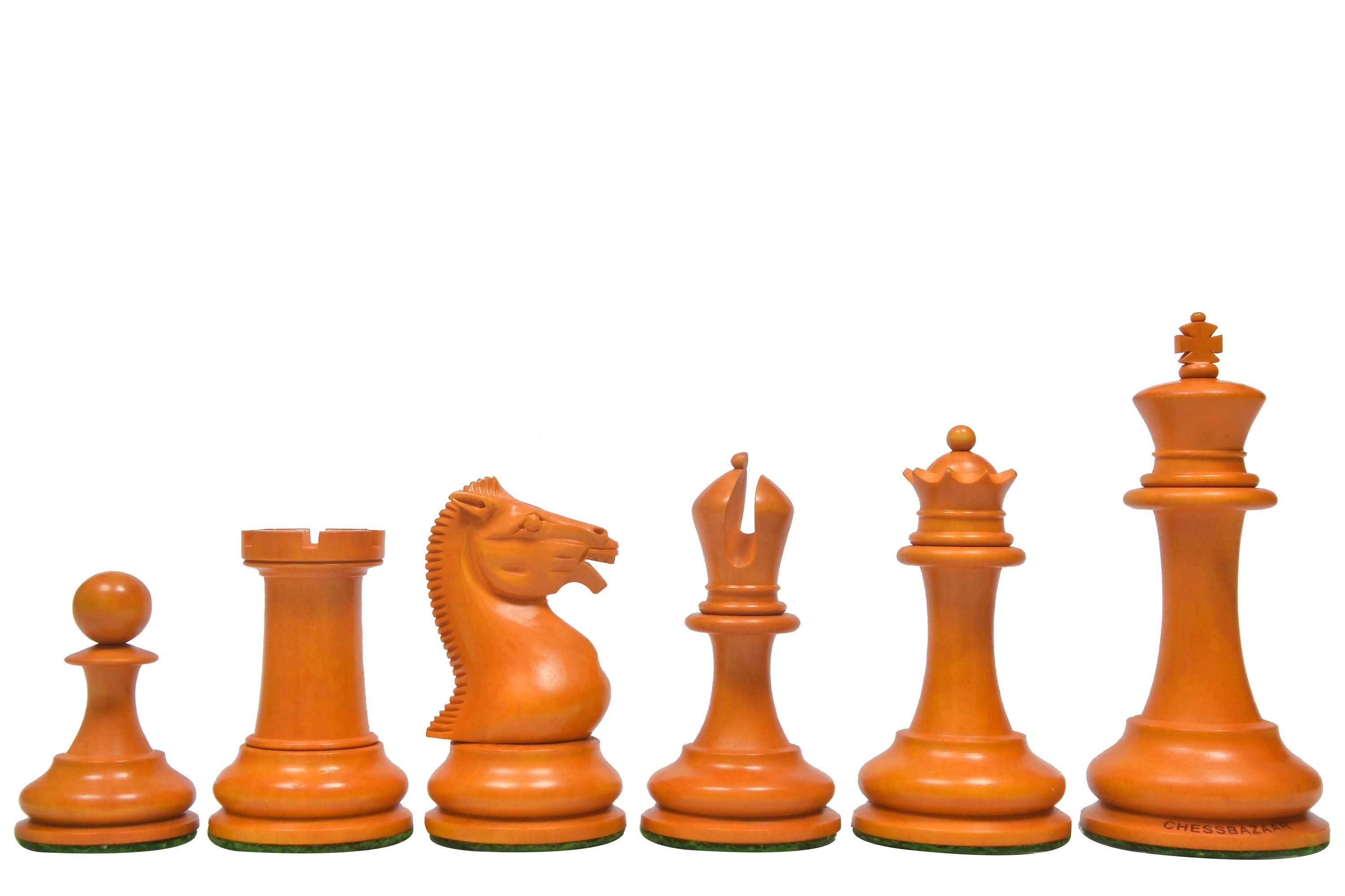 Staunton Helena Flat Board Chess Set Walnut 20 Weighted -  Norway