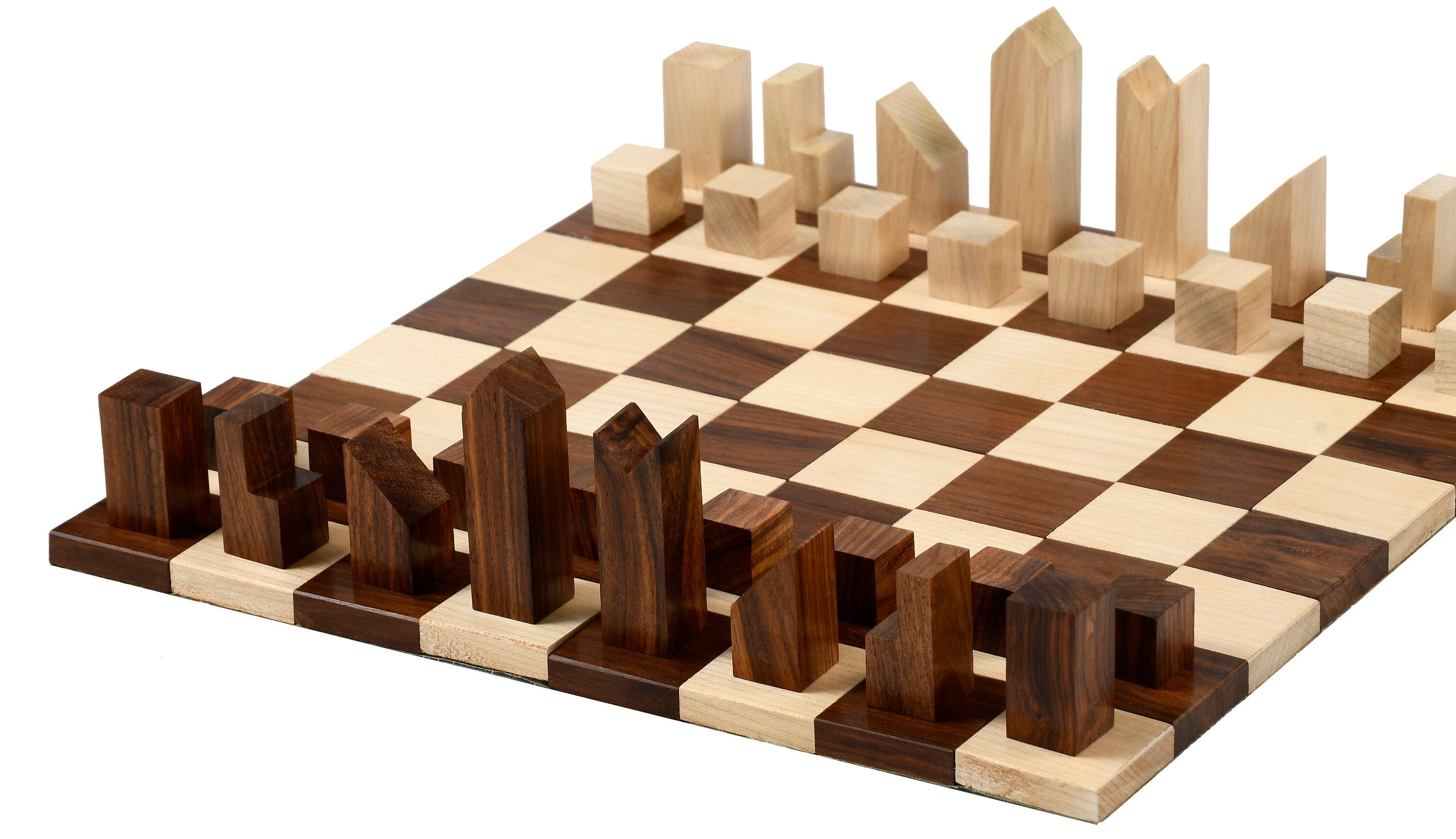  Reproduced Vintage 1930 German Knubbel Analysis Chess Pieces in  Stained Crimson and Boxwood - 3 King : Handmade Products