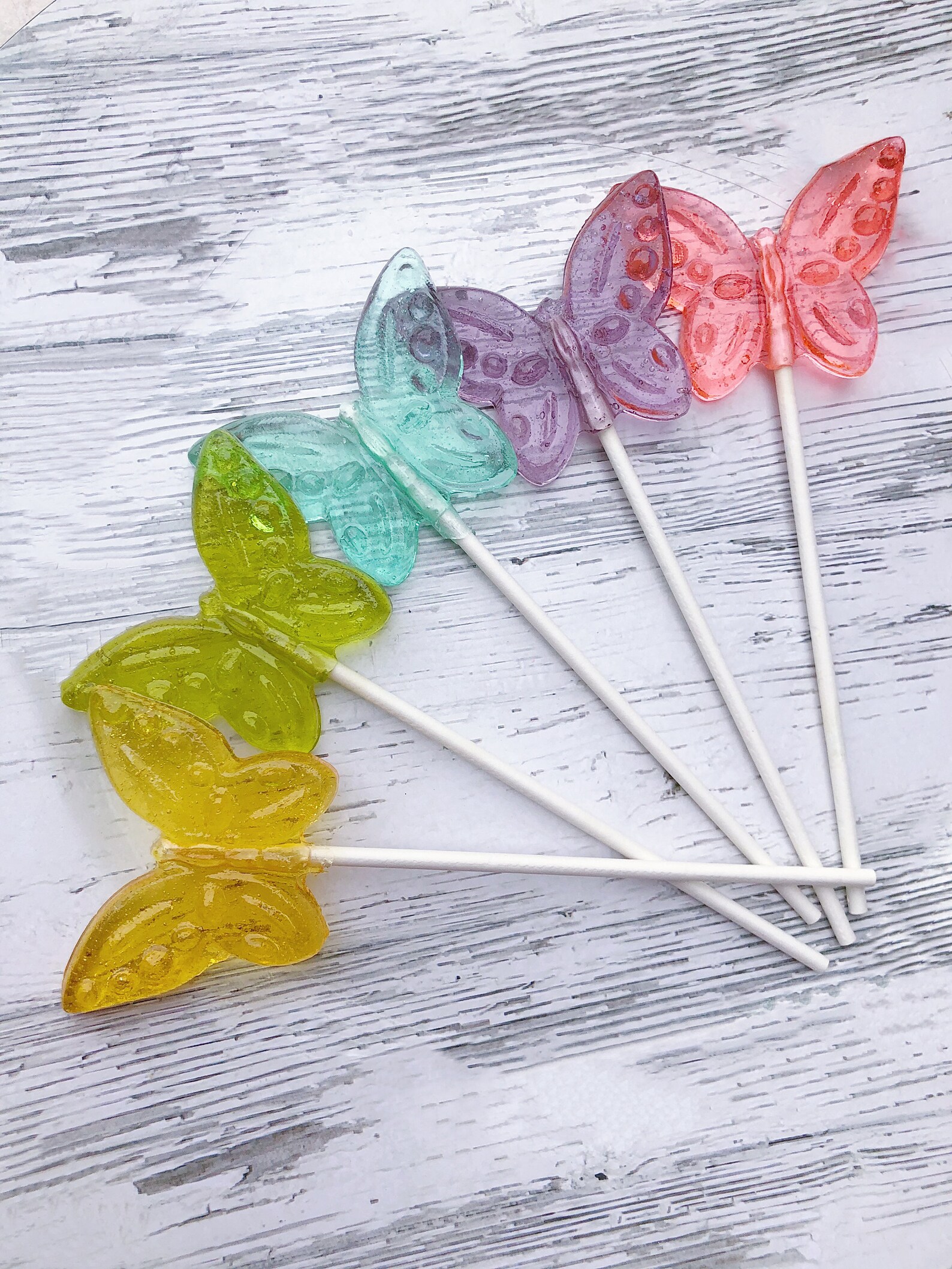 Butterfly Shaped Lollipops Favors Butterfly Shaped Party - Etsy