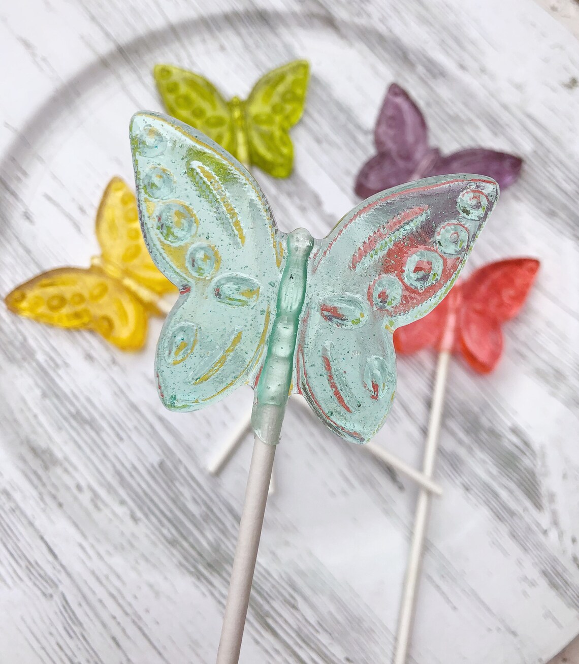 Butterfly Shaped Lollipops Favors Butterfly Shaped Party - Etsy