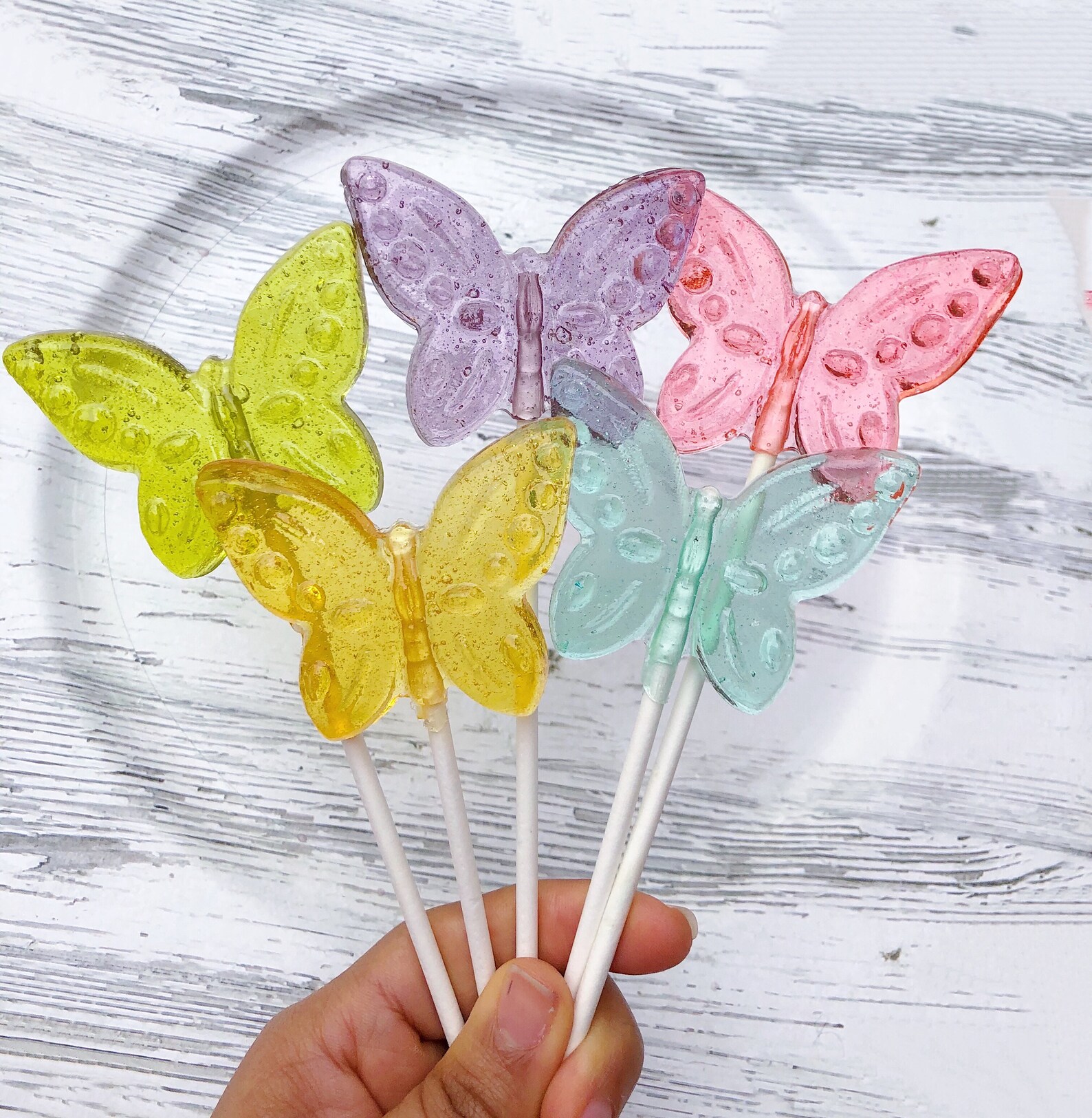 Butterfly Shaped Lollipops Favors Butterfly Shaped Party - Etsy