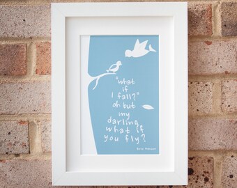 What if you fly? - Giclée print