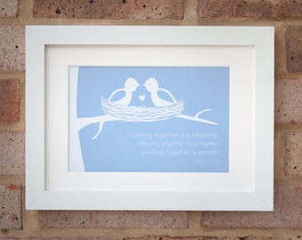 Henry's Birds - Giclée print