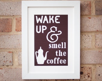 Smell the Coffee - Giclée Print