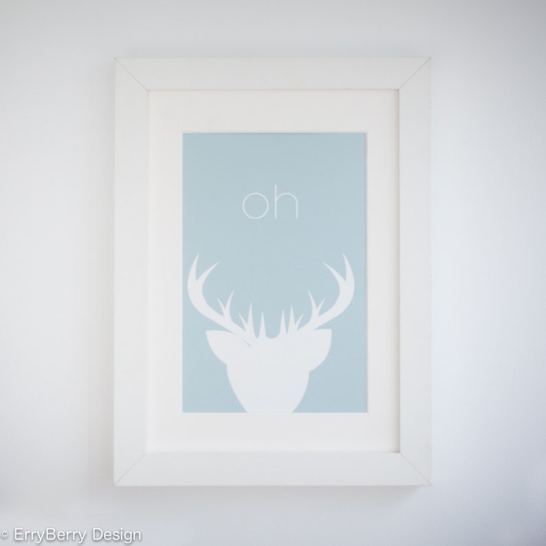 Oh Deer Giclée Print image 1