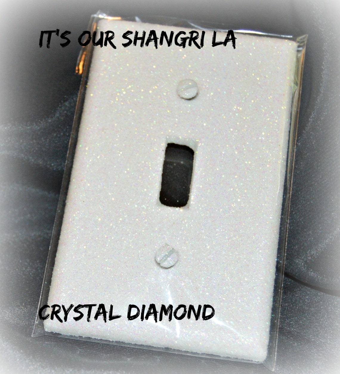 Decorative Glitter Phone Jack Cover Dazzle'em Phone Jack And/or Cable