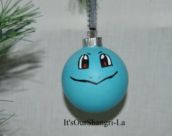 Squritle Pokemon Christmas Ornament - Video Game, Kanto Region, Indigo League, Starter Pokemon, Water Type