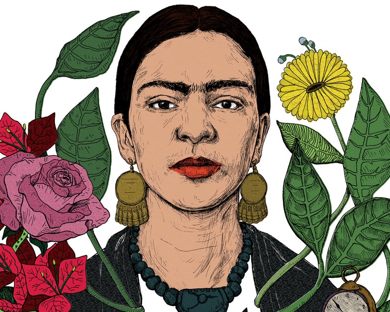 I Paint My Own Reality Frida Kahlo Quotes Art & Design - Etsy