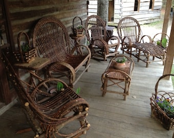 Six Piece Back Porch Willow Makeover