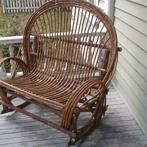 Willow Loveseat  Porch Rocker