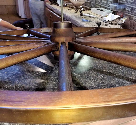 72 wagon wheel chandelier deals