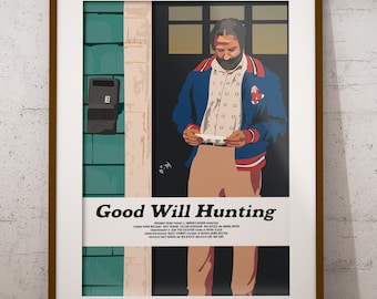 Good Will Hunting Poster: Alternative Movie Art Print
